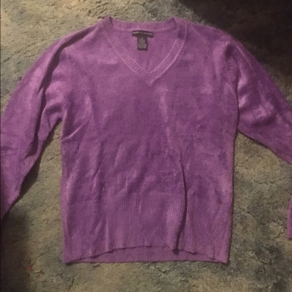 Purple sweater